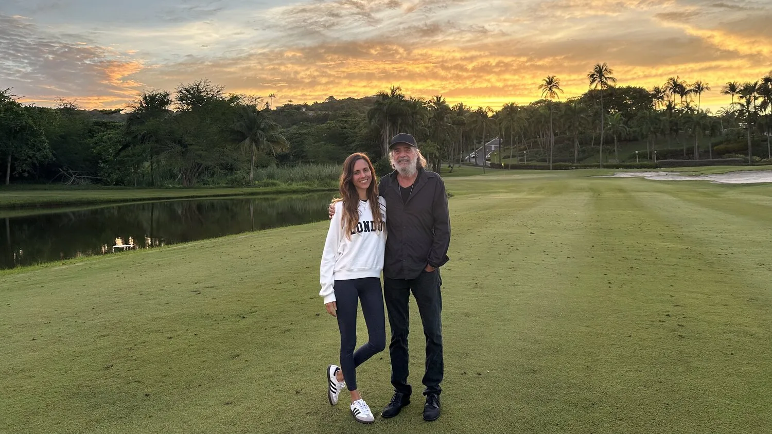 Stephanie Viguié with her father John E. Viguié